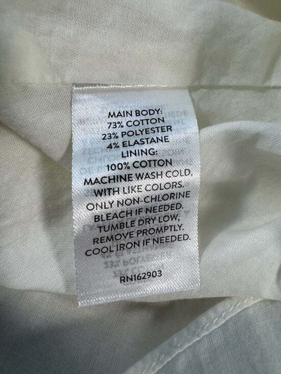 Rachel Parcell White Puff Sleeve Tiered Mini Dress Size Small - Picture 10 of 12